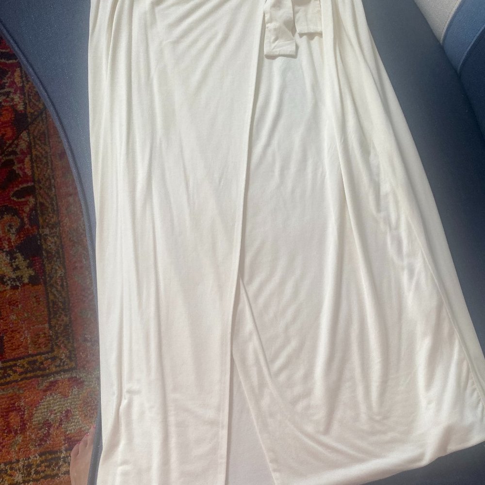 Ivory Wrap Around Skirt, House of Harlow 1960, Size M